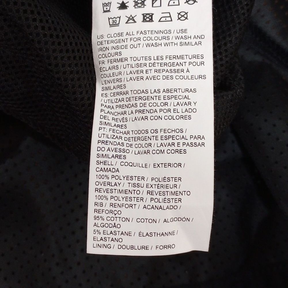 Puma Xtreme Frill Bomber Jacket Black Ruched Tie Sleeves Zip Off Frill Hem XL - Picture 14 of 15